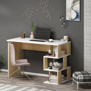 Bureautafel Woody Fashion | 110 x 50 x 74 cm | Sapphire Oak-design