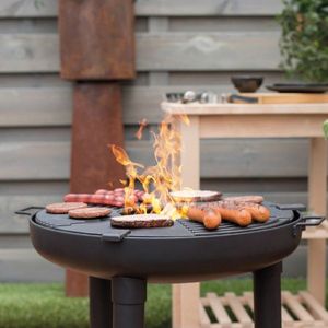 RedFire BBQ Plancha Staal Zwart 