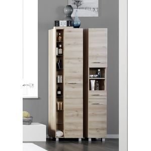 Kolomkast Portofino | 30 x 35 x 180 cm | Beech Oak-design