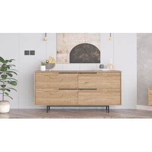 Moderne Walnoot Console Tafel 18mm | Woody Fashion