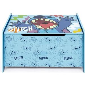 Opbergkist Lilo & Stitch - 62,50x37x40 cm - Blauw/spaanplaat