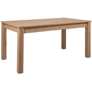 Eettafel Breanna 160/215 x 90 cm-artisanale eik