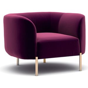 Fauteuil Del Sofa | 98 x 82 x 70 cm | Fuchsia-design