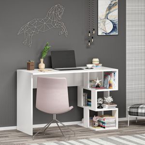 Creatief Studiebureau | 100% Melamine | 110cm x 73.8cm x 50cm | Wit