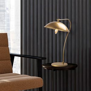 Fulgor Tafellamp | Metalen Lamp | Goud | 35x27x50cm