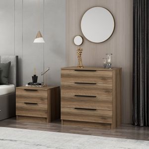 Woody Dressoir | 18mm Melamine | Notenhout