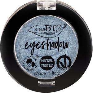 puroBIO cosmetics Compact Eye Shadow - 09 IJsblauw (glinsterend)