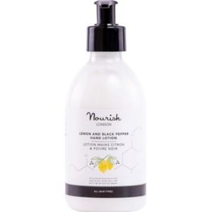 Nourish London Lemon & Black Pepper Hand Lotion - 300 ml