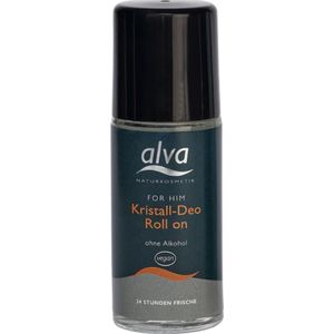 Alva FOR HIM Crystal Deodorant Roll-On - 50 ml