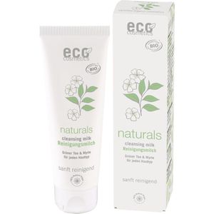 eco cosmetics Groene Thee & Mirte 3in1 Reinigingsmelk - 125 ml