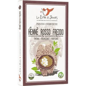 Le Erbe di Janas Henna (koud rood) - 100 g