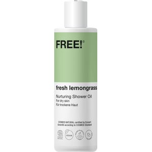 FREE! Organics Nurturing Shower Oil Fresh Lemongrass - 150 ml