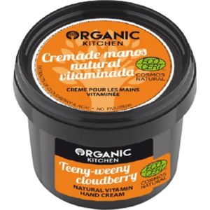 Organic Kitchen Natural Vitamin Hand Cream "Teeny-Weeny Cloudberry" - 100 ml