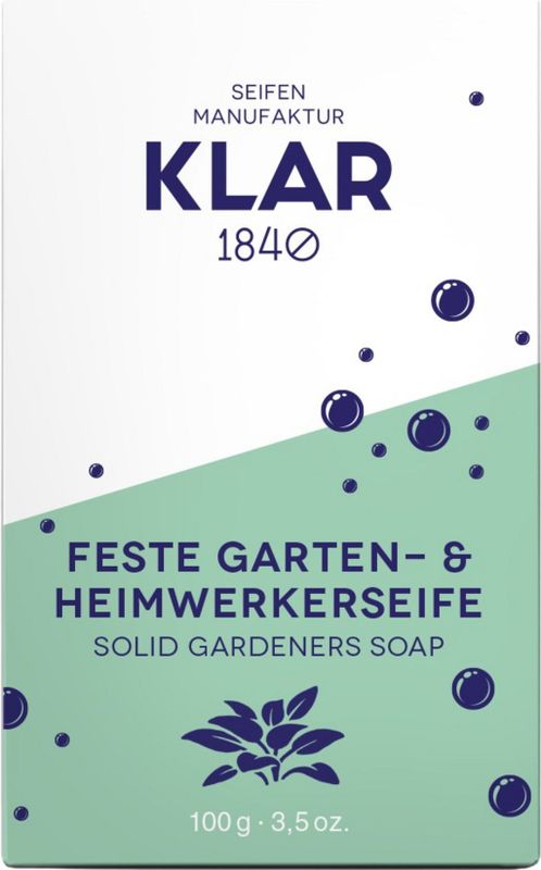 KLAR - Vaste Tuin & Ambachtelijke Zeep - 100 g