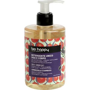 Bio Happy Face & Body Wash Arbutus & Elderberry - 300 ml
