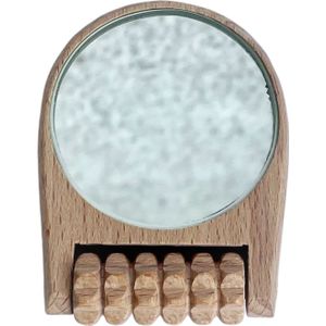 Mister Geppetto Gezichtsmassageroller met Kleine Spiegel - 1 Stuk