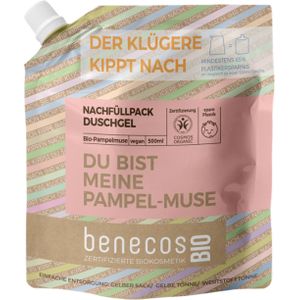 benecosBIO Douchegel "Du bist meine Pampel-Muse" - Navulling 500 ml