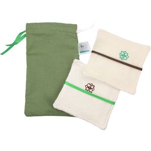 Miss Trucco Double-Face Reinigingspads voor de Gevoelige Huid - 1 Stuk