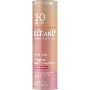 Attitude Oceanly Lippenbalsem - Getint - Baby Rose - 8.5 g