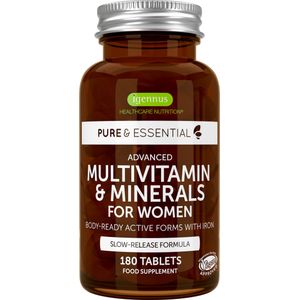 igennus Pure & Essential Advanced Multivitamin & Minerals - 180 Tabletten
