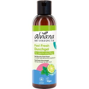Alviana Douchegel Feel Fresh Bio Limoen & Munt 250ml