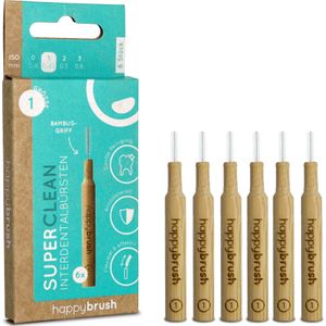 happybrush SuperClean Interdentale Ragers - ISO 1