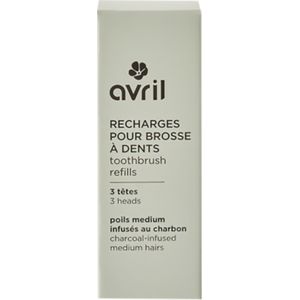 Avril Toothbrush Head Refills - Medium