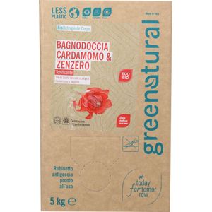 Greenatural Kardemom & Ginger Douchegel - 5 kg