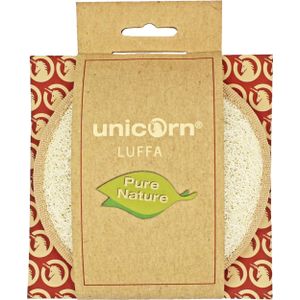 unicorn Loofah Spons - Rond - 1 Stuk