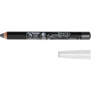 puroBIO - Eye Shadow Pencil - Donkergrijs - Veganistisch - Geschikt als Eyeliner of Oogschaduw