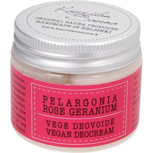 Kaurilan Sauna Vegan Deo Cream - Geranium Rose