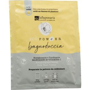 La Saponaria EcoPowder Refill Mandarine & Vitamin C Body Wash - 25 g
