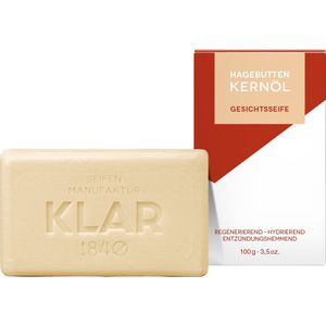 KLAR - Rozenbottelzaadolie - Gezichtszeep - 100 g