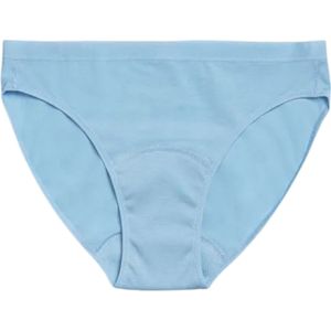 ImseVimse Teen Bikini Menstruatieondergoed Light Flow - Felblauw - XS