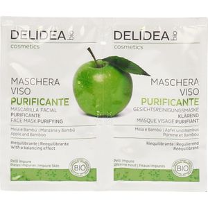 Delidea Apple & Bamboo Purifying Face Mask - 20 ml