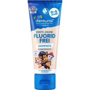 happybrush dentural KIDS Eerste Tandjes Fluoridevrije Tandpasta - 75 ml