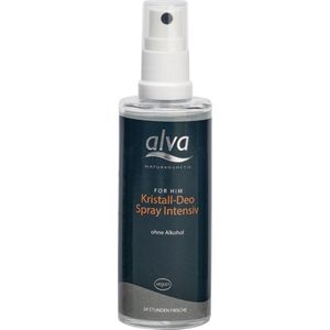 Alva FOR HIM Crystal Deodorant Spray, Intensive - 75 ml