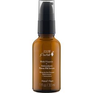100% Pure Multi-Vitamin + Antioxidants Potent PM Serum - 30 ml