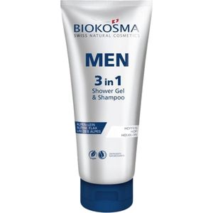 BIOKOSMA MEN - 3 in 1 Douchegel & Shampoo - 200 ml