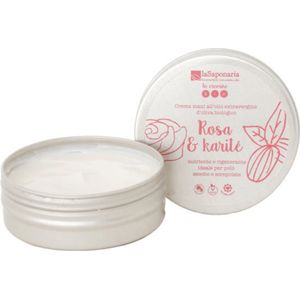 La Saponaria Roos & Sheaboter Handcrème - 60 ml