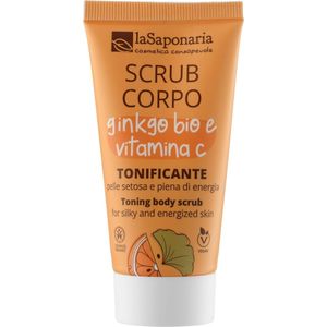 La Saponaria Verstevigende Bodyscrub Bio Ginkgo & Vitamine C - 30 ml