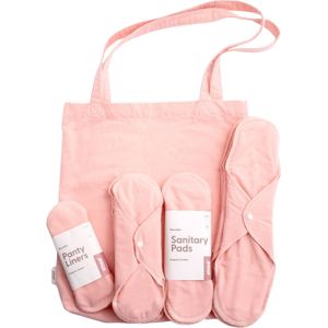 ImseVimse Katoenen inlegkruisjes startpakket - Pink