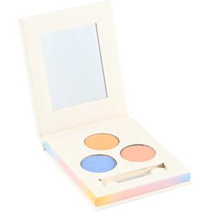 Oogschaduw Palette - 3 Zomerkleuren - Dermatologisch Getest - Geschikt Voor Kinderhuid