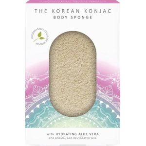Mandala Konjac Body Sponge Aloe Vera - 1 Stuk
