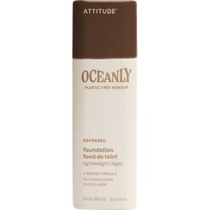 Attitude - Oceanly Light Coverage Foundation Stick - Espresso