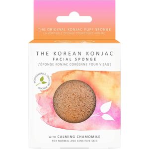 Konjac Facial Puff Sponge with Chamomile - 1 Stuk