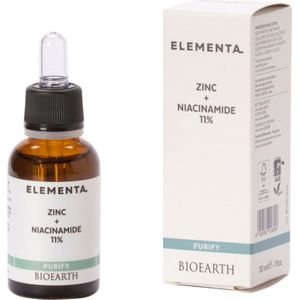 Bioearth ELEMENTA PURIFY Zink + Niacinamide 11% - 30 ml