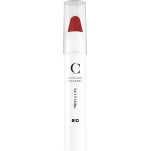 Couleur Caramel Twist & Lips - 405 Matt Red