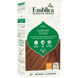 Emblica Plantaardige Haarverf Asbruin 4.1 - 100 g