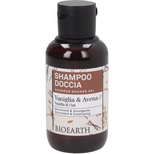 Bioearth Family 2in1 Shampoo & Douchegel Vanille & Haver - 100 ml